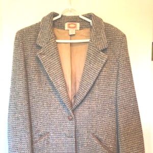 Vintage Banana Republic tweed blazer